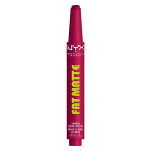 NYX Professional Makeup Fat Matte Slick Click Läppbalsam 14 Hibiscus Hug 8 ml produkt bild