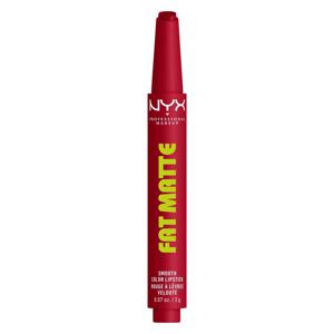 NYX Professional Makeup Fat Matte Slick Click Läppbalsam 17 Scarlet Snuggles 8 ml produkt bild