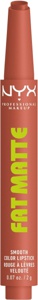 NYX PROFESSIONAL MAKEUP Fat Matte Slick Click Lip Balm 01 Cozy Whipped produktbilde