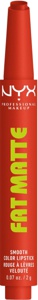 NYX PROFESSIONAL MAKEUP Fat Matte Slick Click Lip Balm 05 Comfy Caramel produktbilde