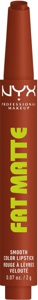 NYX PROFESSIONAL MAKEUP Fat Matte Slick Click Lip Balm 06 Beary Nude produktbilde