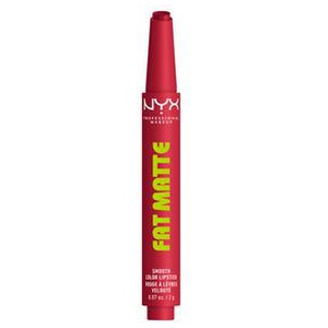 NYX Professional Makeup Fat Matte Slick Click Lip Balm 16 Plushin' Plum - 2 g produktbillede