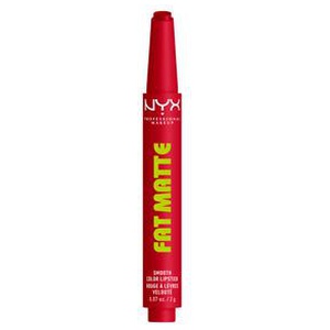 NYX Professional Makeup Fat Matte Slick Click Lip Balm 17 Scarlet Snuggles - 2 g produktbillede