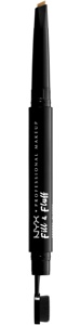 NYX PROFESSIONAL MAKEUP Fill & Fluff Eyebrow Pomade Pencil 01 Blonde produktbilde