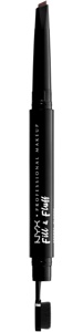 NYX Professional Makeup Fill & Fluff Eyebrow Pomade Pencil Chocol produktbillede
