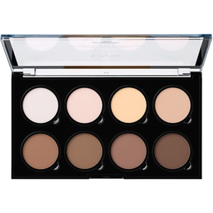 NYX Professional Makeup Highlight & Contour Pro Palett HCPP01 21 g produktbillede