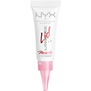 NYX Professional Makeup Lid Lingerie Liquid Eyeshadow 6 ml - 01 Satin Silver Produktbild