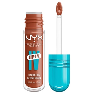 NYX Professional Makeup Lip I.V. Hydrating Gloss Stain 01 Caramel Drip - 5 ml produkt bild