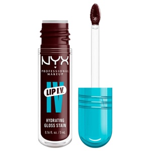 NYX Professional Makeup Lip I.V. Hydrating Gloss Stain 15 Water 'Bout Wine? - 5 ml produkt bild