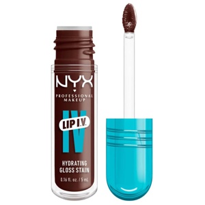 NYX Professional Makeup Lip I.V. Hydrating Gloss Stain läppglans 05 Mocha Me Wet 5 ml produkt bild