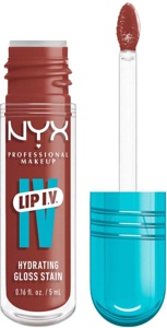 NYX PROFESSIONAL MAKEUP Lip I.V. Hydrating Gloss Stain Lip Gloss 18 Drippin' Nude produktbilde