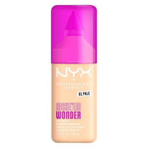NYX Professional Makeup Make Em Wonder Foundation 01 Pale 30 ml produkt bild