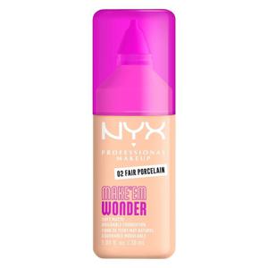 NYX Professional Makeup Make Em Wonder Foundation 02 Fair Porcela produkt bild
