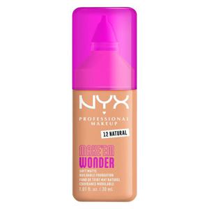 NYX Professional Makeup Make Em Wonder Foundation 12 Natural 30 ml produkt bild