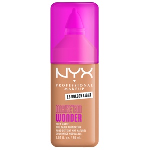 NYX Professional Makeup Make Em Wonder Foundation 18 Golden Light produktbillede