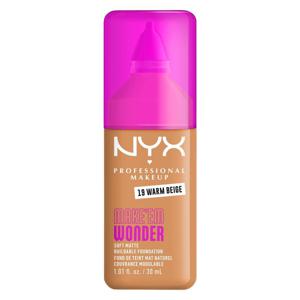 NYX Professional Makeup Make Em Wonder Foundation 19 Warm Beige 30 ml produkt bild