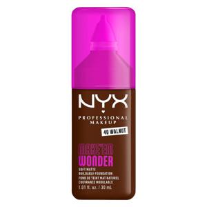 NYX Professional Makeup Make Em Wonder Foundation 40 Walnut 30 ml produkt bild