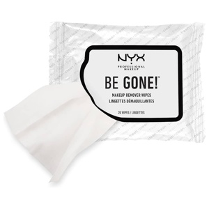 NYX Professional Makeup Makeup Remover BGMW01 Be Gone! Wipes 20st 1 pcs produkt bild