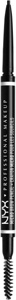 NYX Professional Makeup Micro Brow Pencil Black 8 produktbilde