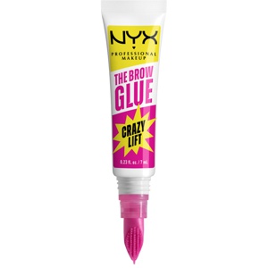 NYX Professional Makeup The Brow Glue Crazy Lift 01 Transparent 7 produktbillede