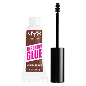 NYX Professional Makeup The Brow Glue Instant Styler 03 Medium Brown 5g produktbilde