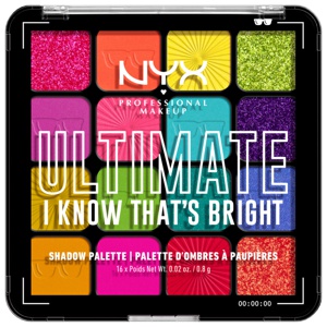 NYX Professional Makeup Ultimate Color Palette 16-Pan I Know thats Bright 04W produktbilde