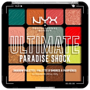 NYX Professional Makeup Ultimate Color Palette 16-Pan Paradise Shock 02W produktbilde