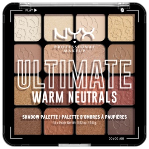 NYX Professional Makeup Ultimate Color Palette 16-Pan Warm Neutrals 05W produktbilde