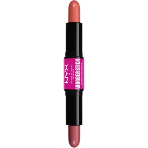 NYX PROFESSIONAL MAKEUP Wonder Stick Dual-Ended Cream Blush Stick 02 Honey Orange + Rose Produktbild
