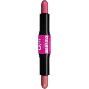 NYX Professional Makeup Wonder Stick Dual-Ended Cream Blush Stick 8 g - 01 Light Peach + Baby Pink Produktbild