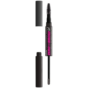 NYX Professional Makeup Zero To Brow Longwear Brow Gel Black 08 2 produktbillede