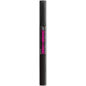 NYX Professional Makeup Zero To Brow Longwear Brow Gel Black 08 produkt bild