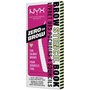 NYX PROFESSIONAL MAKEUP Zero to Brow Stencil Skinny Brows Produktbild