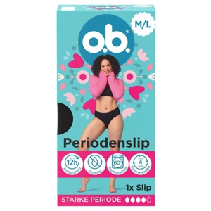 o.b. Periodenslip GrÃ¶Ãe M / L Produktbild