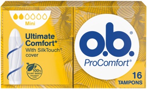 o.b. ProComfort Mini tamponger 16 stk produktbilde