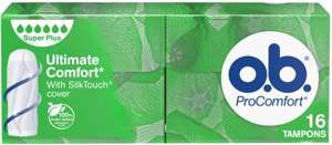 o.b. ProComfort Super Plus tamponger 16 stk produktbilde
