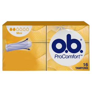 O.b Pro Comport mini tamponer 16 stk. produktbillede