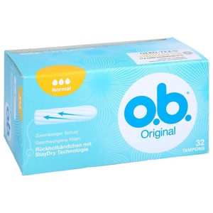 O.B. Tampons normal, 32 St Tampon Produktbild