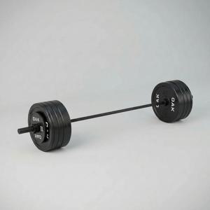 OAK Olympiskt Skivstångspaket 20 kg med 90 kg Viktskivor produkt bild