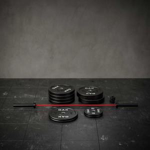 OAK Skivstångspaket Dam 15 kg med 90 kg Viktskivor produkt bild