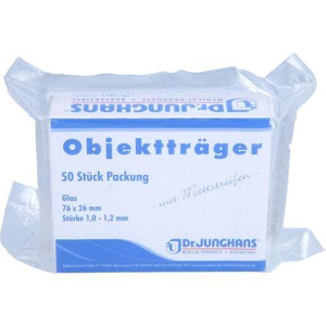 OBJEKTTRÄGER 26x76 mm Mattstreifen Produktbild