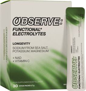 OBSERVE LONGEVITY Mango 30 dospåsar produkt bild