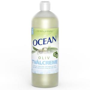 Ocean Tvålcreme Oliv 1 liter produkt bild
