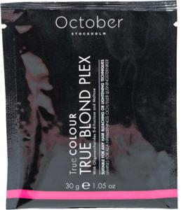October Stockholm True Colour True Blond Plex 30 g produkt bild