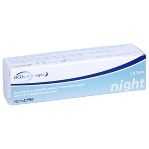 OCUSALIN NIGHT Augensalbe 5g 5 g Augensalbe Produktbild