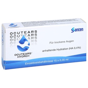 OCUTEARS HYDRO+ Augentropfen Einzeldosenpipetten 15X0.35 ml Einzeldosispipetten Produktbild
