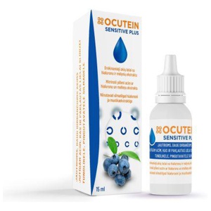 Ocutein Sensitive Plus silmatilgad 15 ml toote pilt