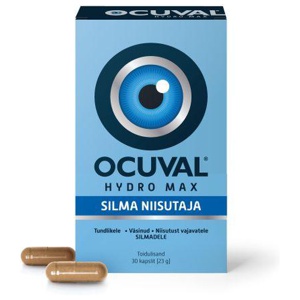 Ocuval Hydro Max kapslid N30 toote pilt