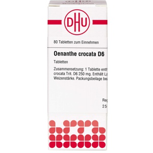 OENANTHE CROCATA D 6 Tabletten Produktbild