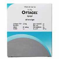 Oftagel, ögongel 2,5 mg/g 3 x 10 gr produkt bild